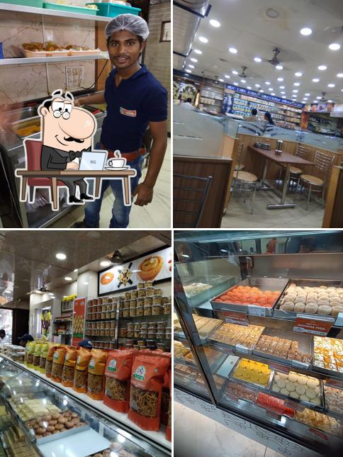 Check out how Perambur Sri Srinivasa Sweets (PS4) - Veg Restaurant looks inside