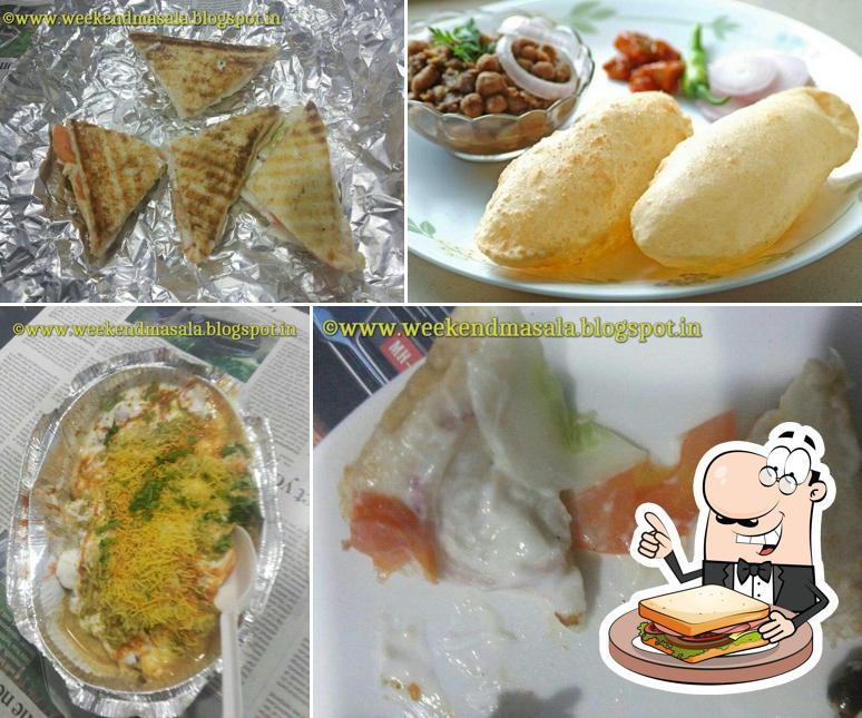 Grilled cheese sandwich at Rajvanshi