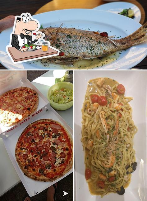 Cibo al Ristorante il gabbiano