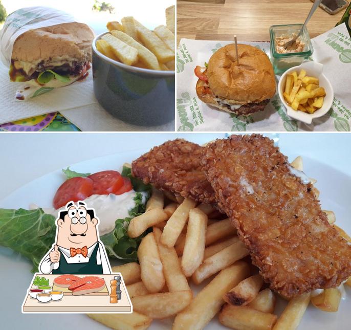 Fish and chips al Sandwich Club