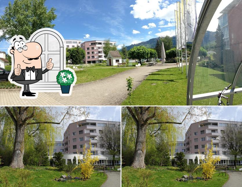 Gli esterni di Residenz Am Schärme