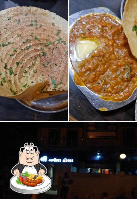 Check out the image displaying food and interior at Shree Ganesh Dhosa