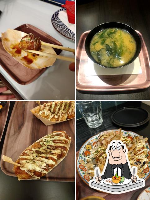 Platti al Takoyaki Minamoto