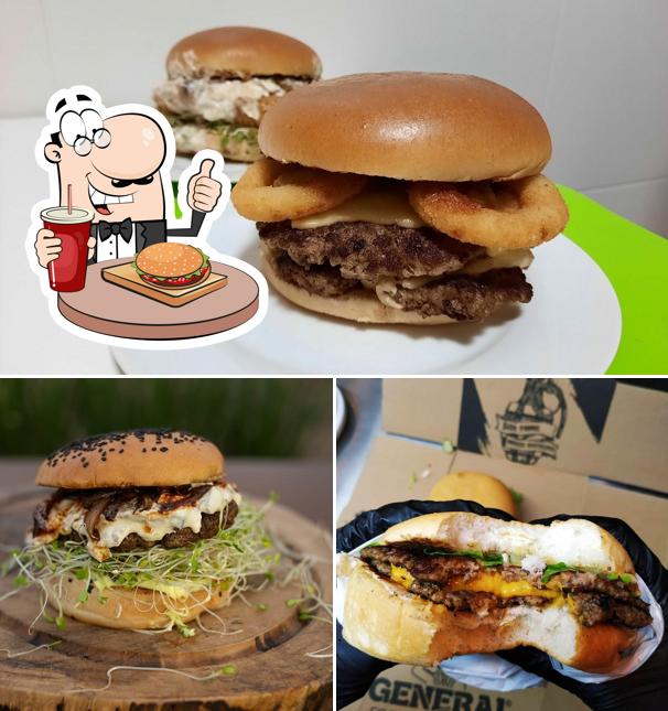 Delicie-se com um hambúrguer no GENERAL BURGER