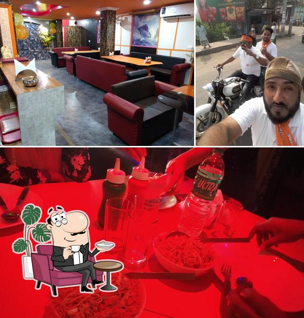 The image of Red Chilly’s interior and exterior
