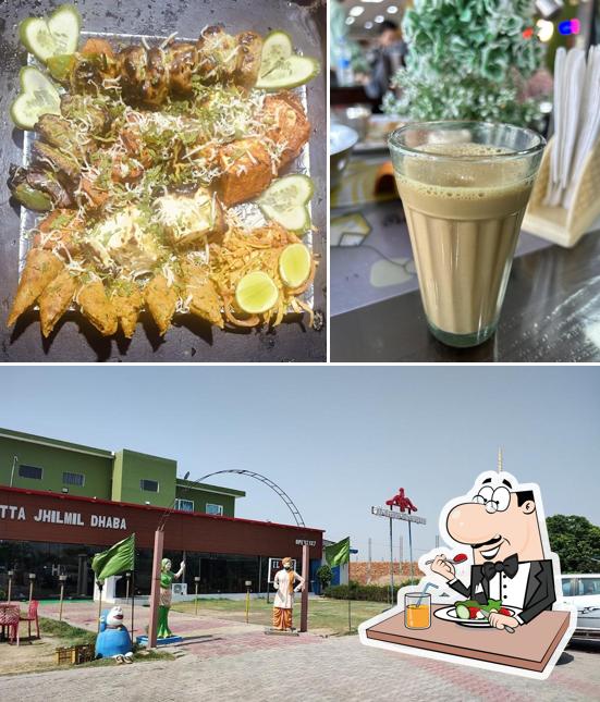 BATTA JHILMIL DHABA is distinguished by food and exterior