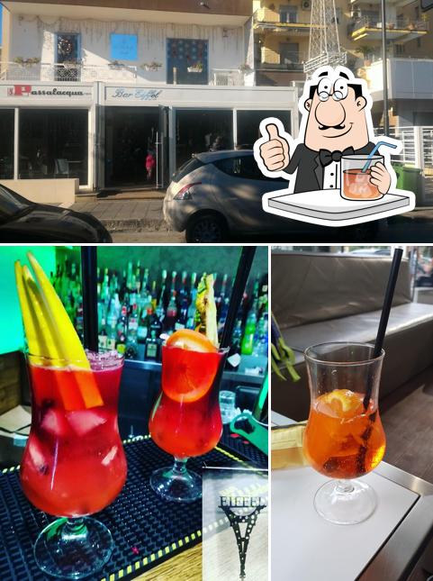 Questa è la foto che raffigura la bevanda e esterno di Bar Eiffel