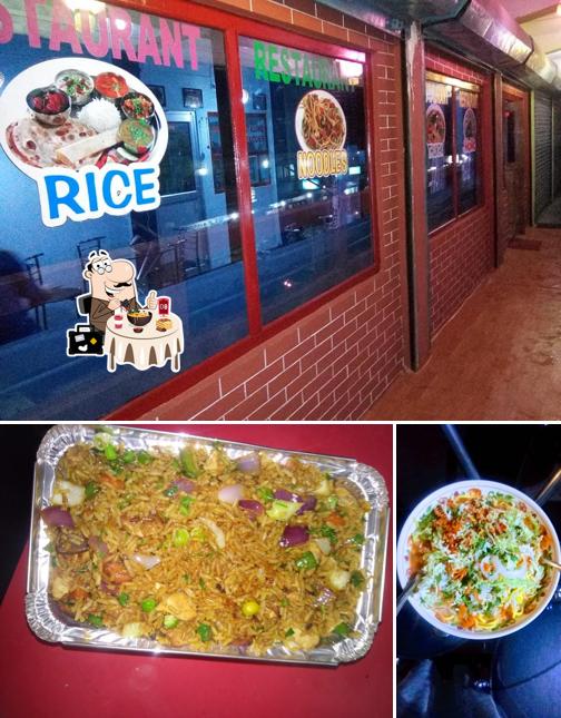 Food at Blue Ocean Restaurant