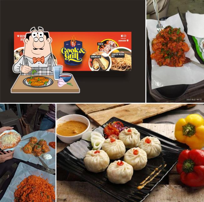 Chicken wings at Cook & Grill