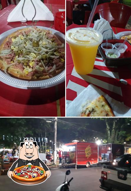 Consiga diversos estilos de pizza
