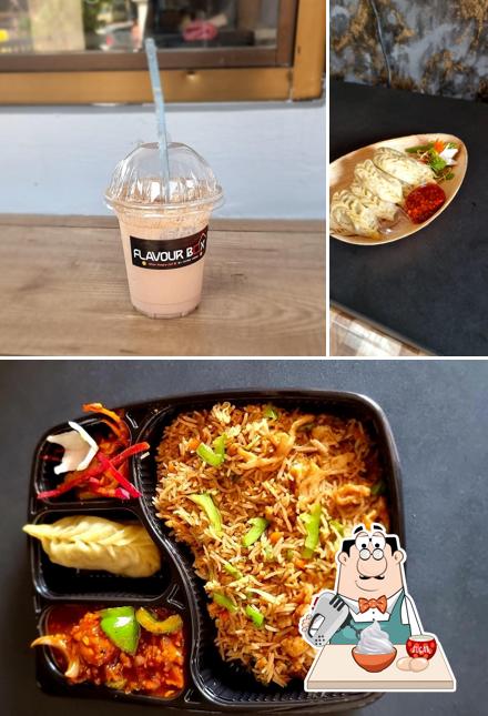 Flavour Box serves a selection of desserts