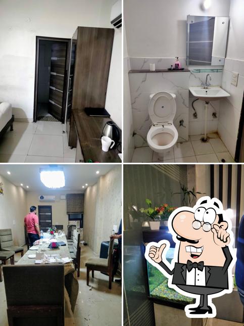 The interior of Green Castle