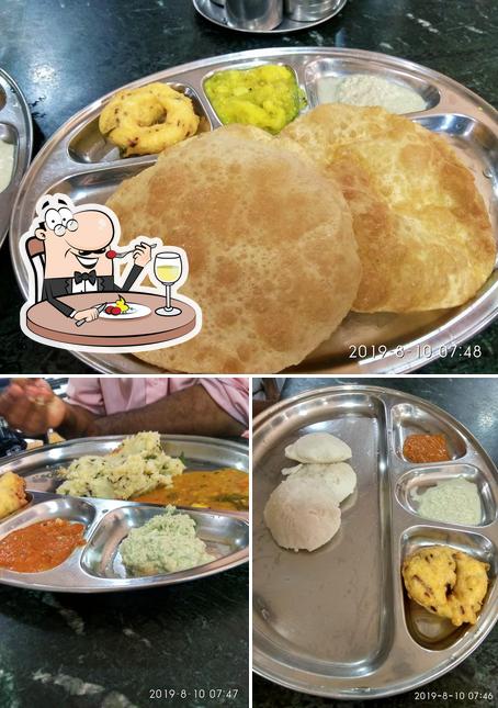 Food at Hotel Archana