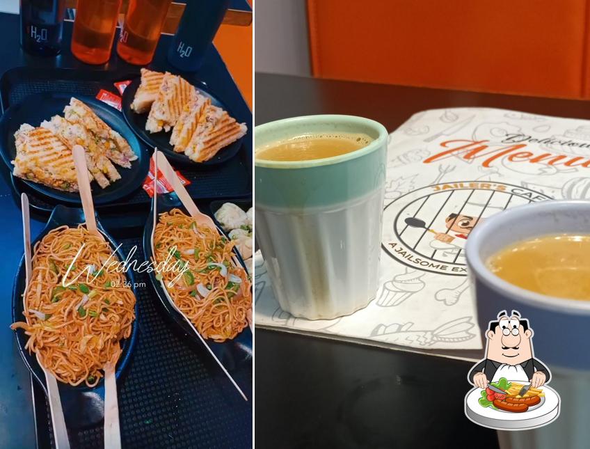 Food at Jailers Cafe