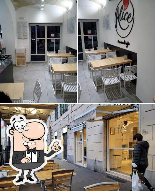 Gli interni di Alice Pizza - San Lorenzo
