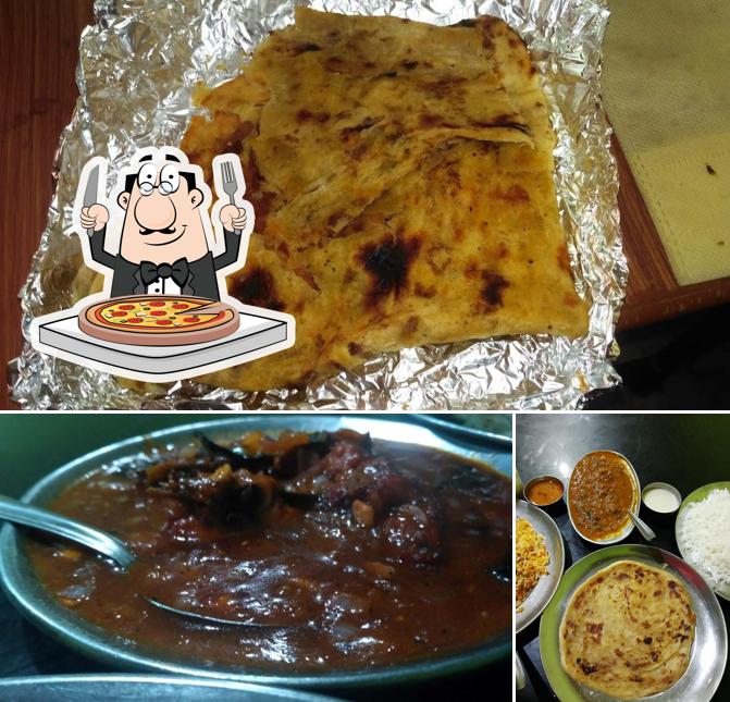 Try out pizza at Biriyani point