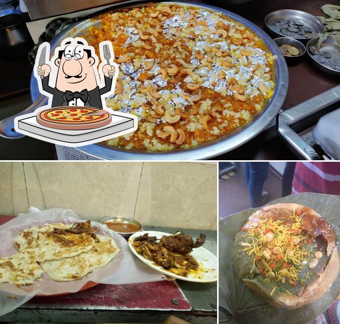Get pizza at Bombay Lassi
