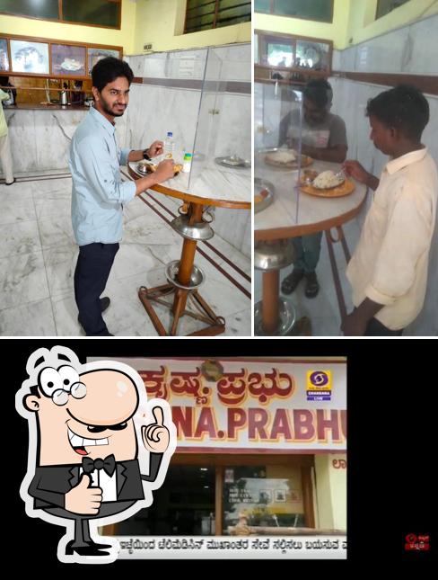 Look at the pic of Krishna Prabhu Hotel