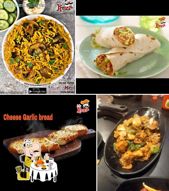 Meals at Mr. Pizza 'n' Biryani