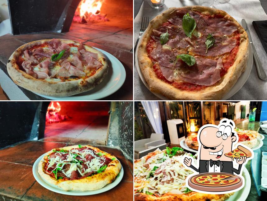 Scegli una pizza a Villa Comus