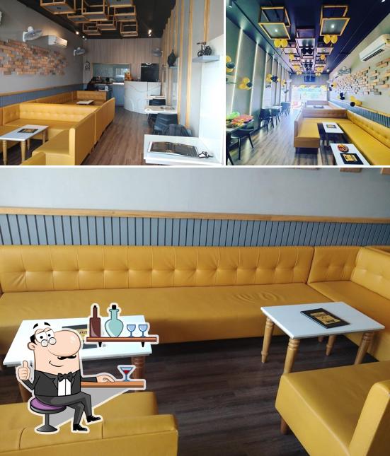The interior of Vintage The Coffee Castle