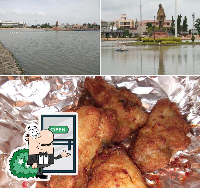 Among various things one can find exterior and food at Domino's Pizza