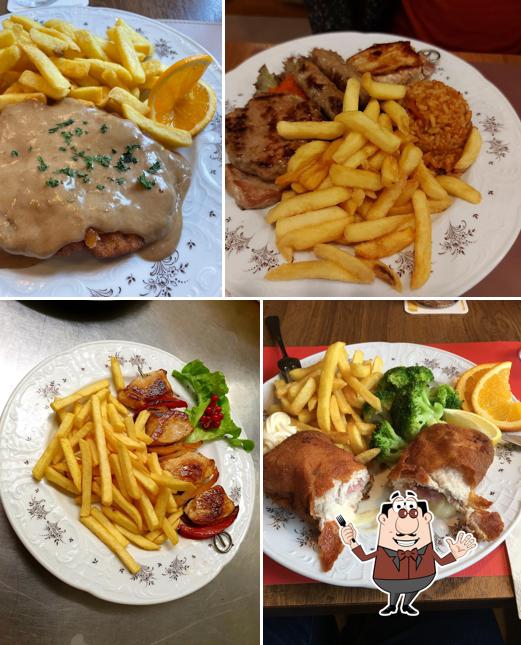 Côtelettes de porc à Haus Flora