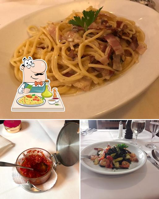 Spaghetti alla carbonara al Mamma Rosa