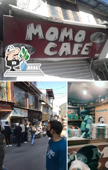 The exterior of Momo Cafe