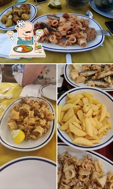 Calamari fritti al Osteria da Lucia di Lucia Esposito