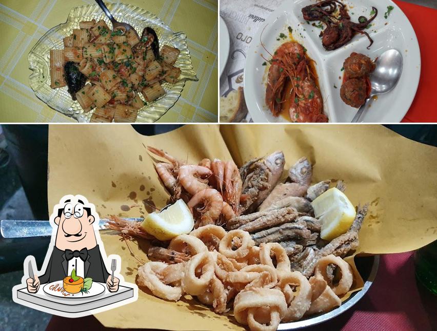 Platti al Pescheria di Napoli