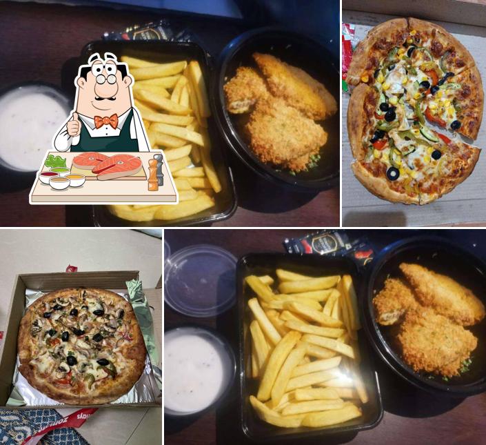 Fish and chips at Pizzeria House