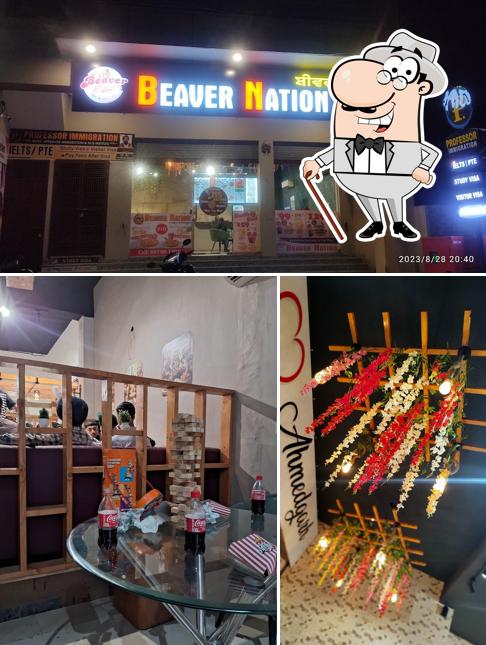The exterior of Beaver Nation- Best family restaurant in Ahmedgarh mandi Italian food