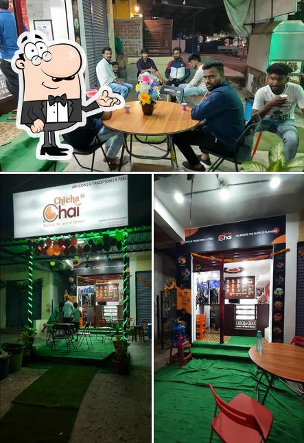 The interior of Chicha chai milk shake @sai