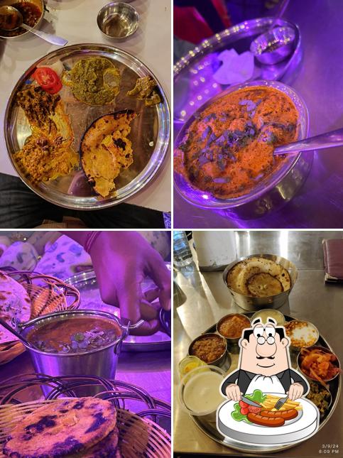 Food at Desi Chulha Rabri Wala