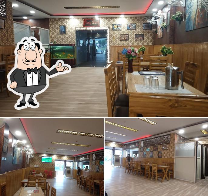 The interior of FTS Coffee House