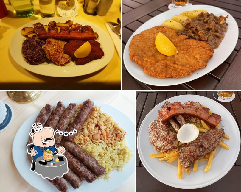 Plats à Restaurant Galeb