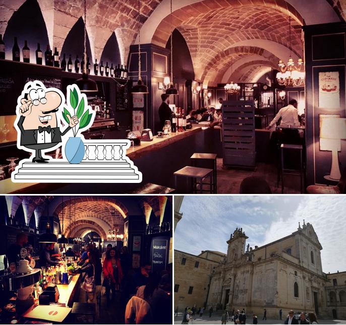 Guarda la foto che presenta la esterno e bancone da bar di Mastro | Enomaltoteca