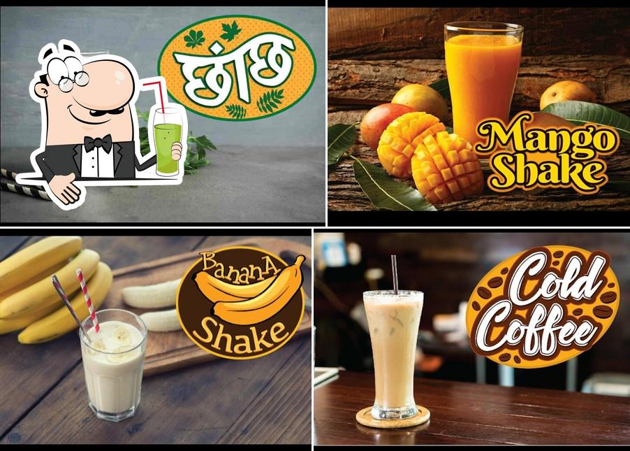 Enjoy a beverage at Punjabi Paratha House