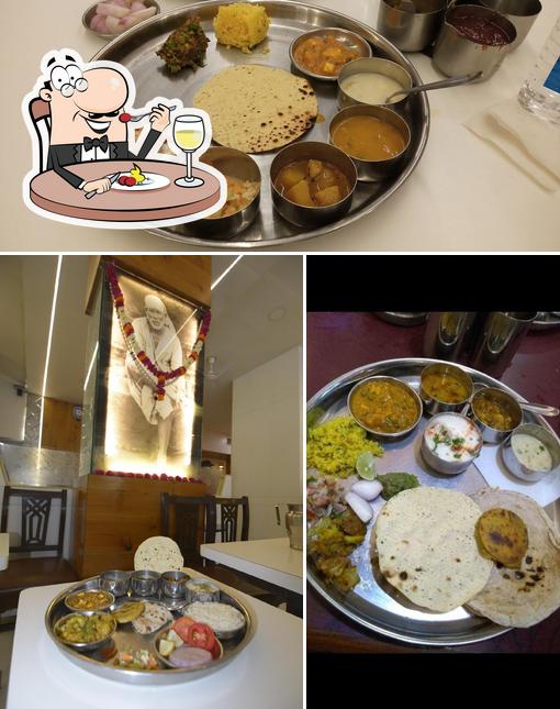 Food at Om Sai Prashad Bhojnalay