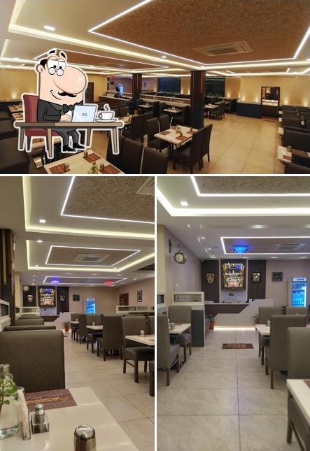 The interior of Swarnamukhii Multicusine Restaurant - Pudi (A/C)