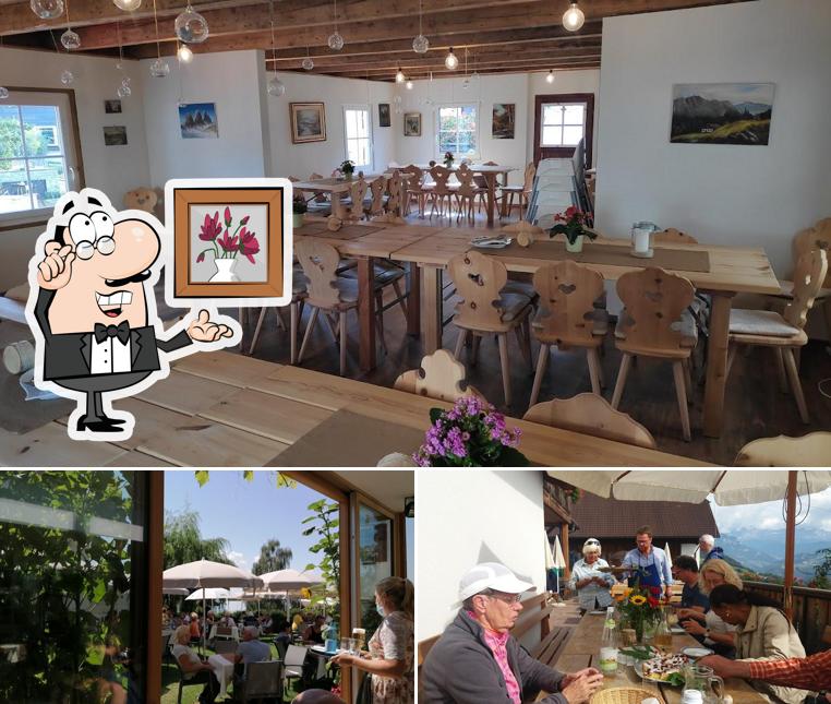 Gli interni di Trattoria Babsi