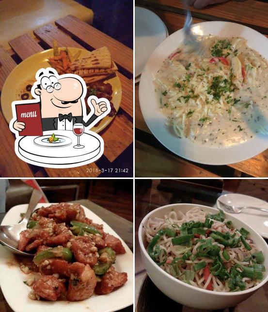 Food at Mclaren's Cafe
