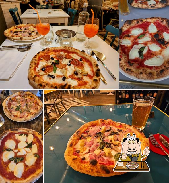 Scegli una pizza a l'ideale Pizza Contemporanea & Bistrot Como