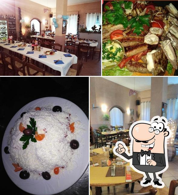 La immagine della interni e cibo di Sanremo
