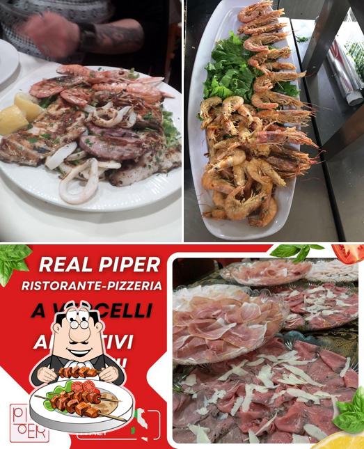 Cibo al Ristorante Pizzeria Real Piper