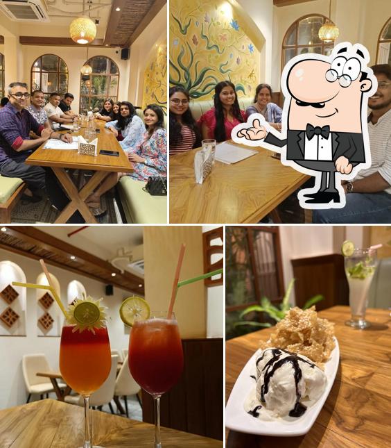 Check out how Earthen Tadcka Dhaba looks inside