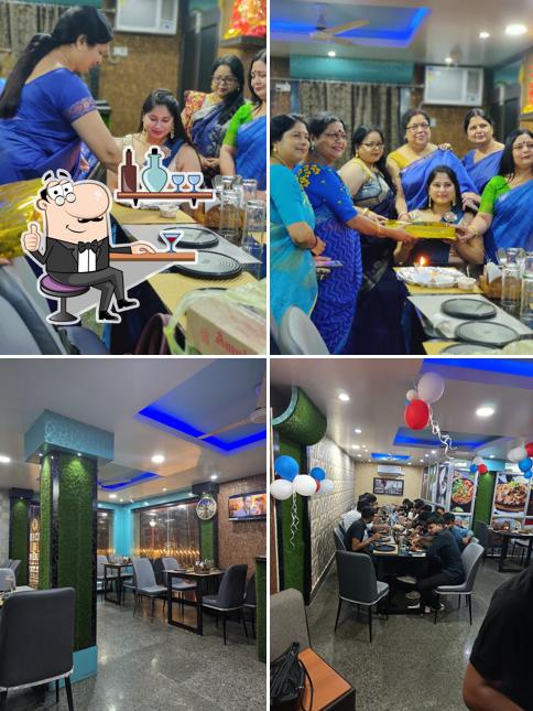 The interior of Dice N Dine