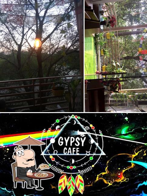 The exterior of Gypsy Café