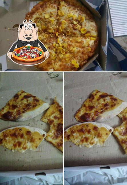 At Insta Burger Cafe, you can enjoy pizza